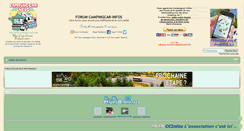 Desktop Screenshot of forum.campingcar-infos.com